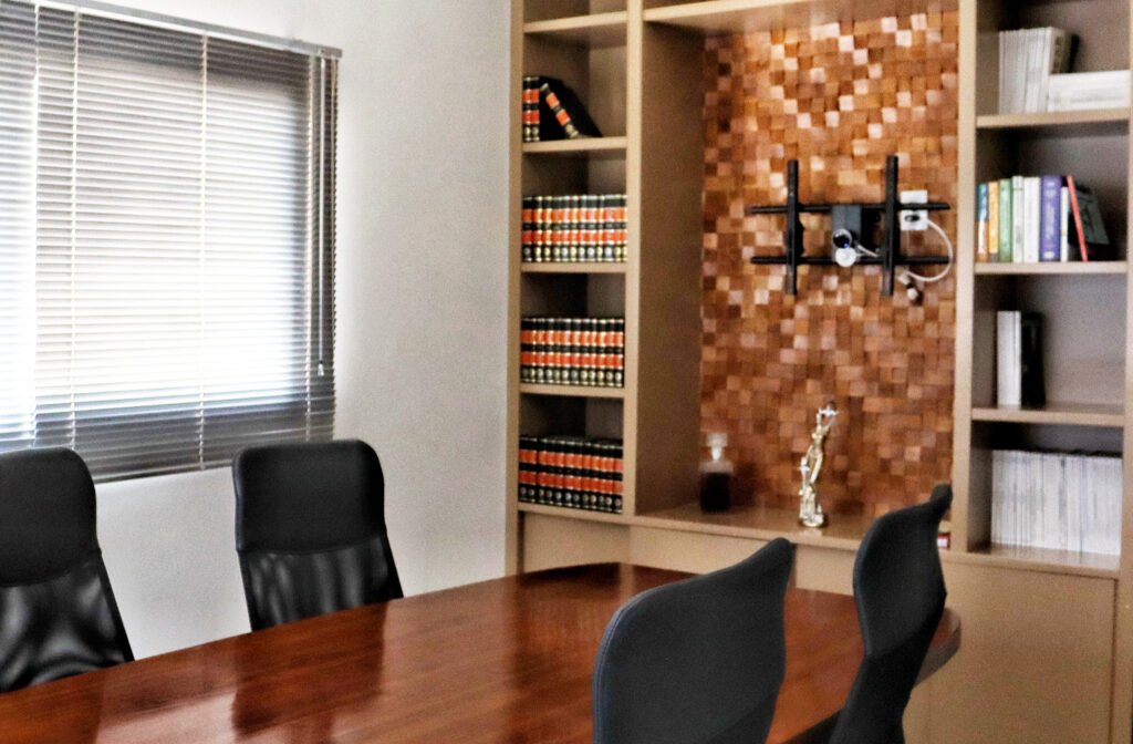 Sala de reuniões do escritório